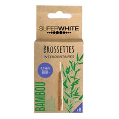 Superwhite Scovolini interdentali in bambù x8