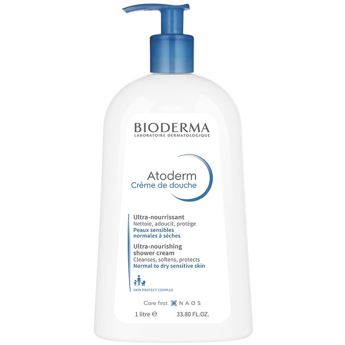 Bioderma Atoderm Crema Detergente Utra-Nutriente Peau normale à sèche 1l