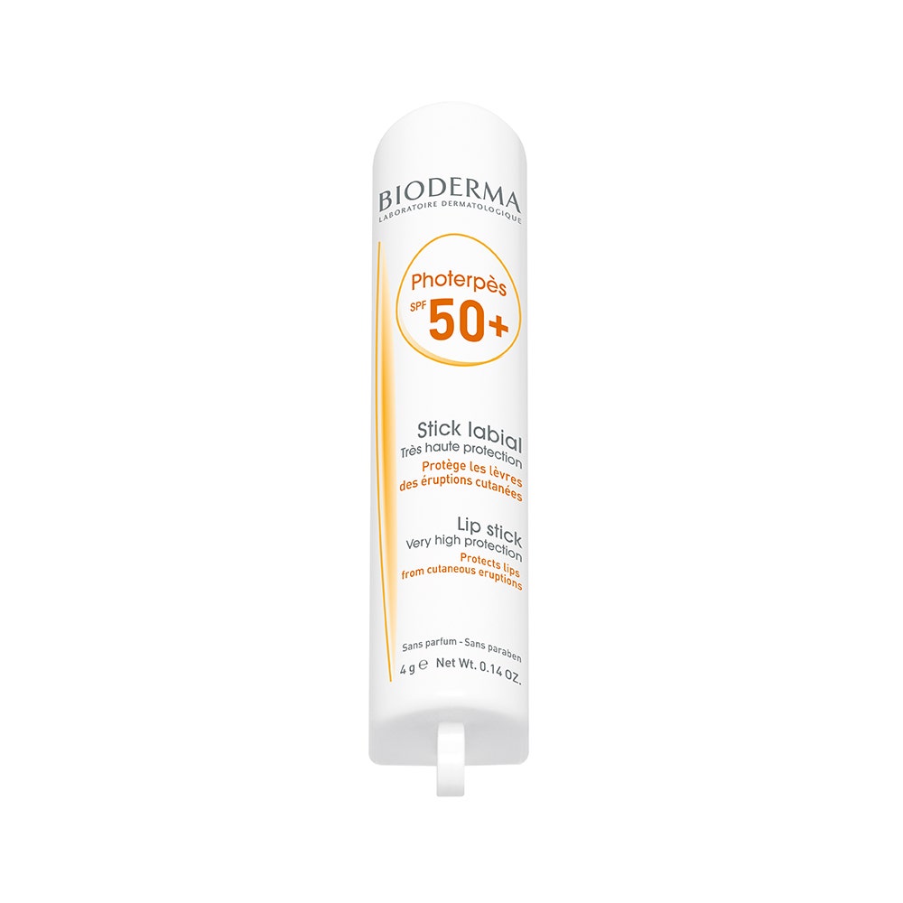 Bioderma Photerpès Stick Labiale Protezione Solare SPF50+ Protezione contro l'herpes labiale 4g