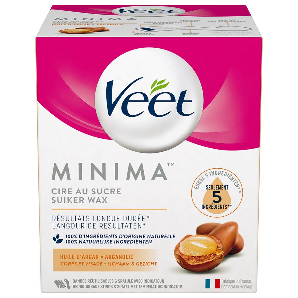 Veet Argan Minima Cera di zucchero 250ml