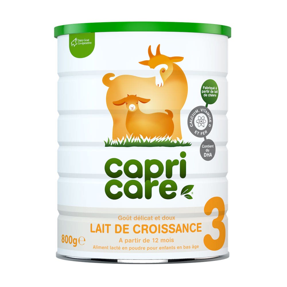 Capricare Latte Di Capra In Polvere A Partir De 12 Mois 800g