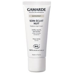 Gamarde White Effect - Trattamento notte biologico per la cura della pelle spenta 40g