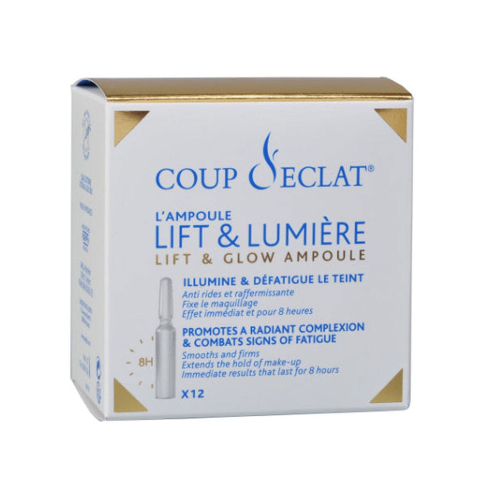 Coup D'Eclat Fiale Lift & Lumière per pelli sensibili 12x1ml