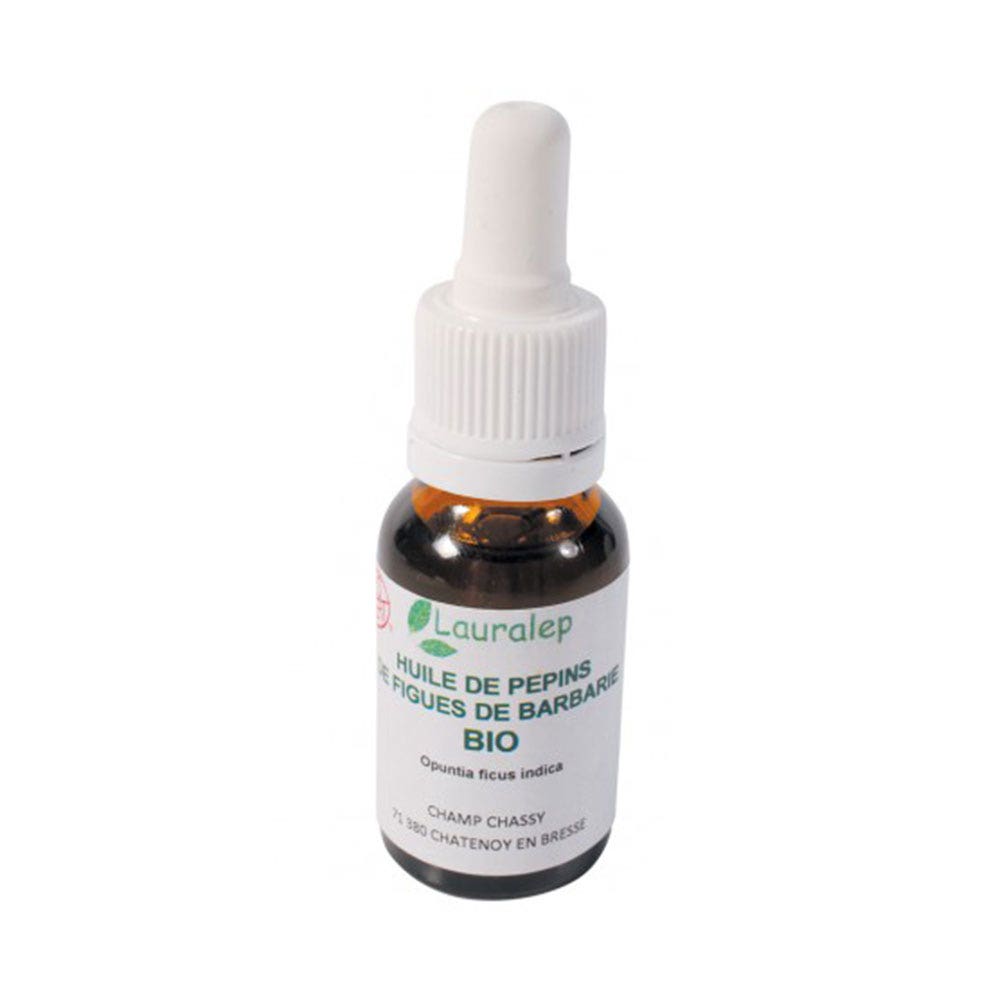 Lauralep Olio di semi di fico d'India biologico 15ml