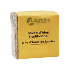 Lauralep Sapone tradizionale di Aleppo 5% (in francese) 200g