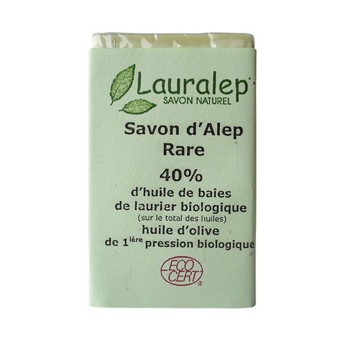 Sapone di Aleppo Raro 40% (in francese) 150g Lauralep