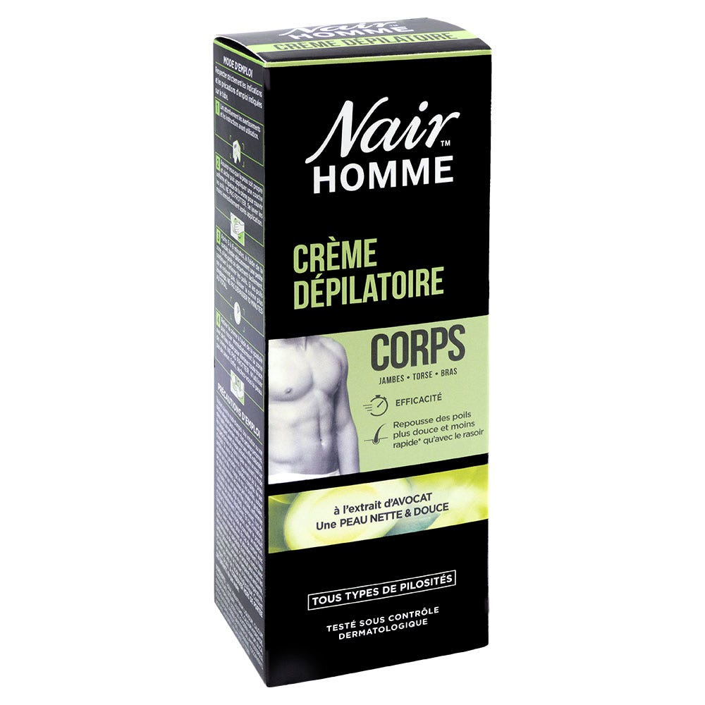Nair Crema depilatoria Corpo maschile 200 ml