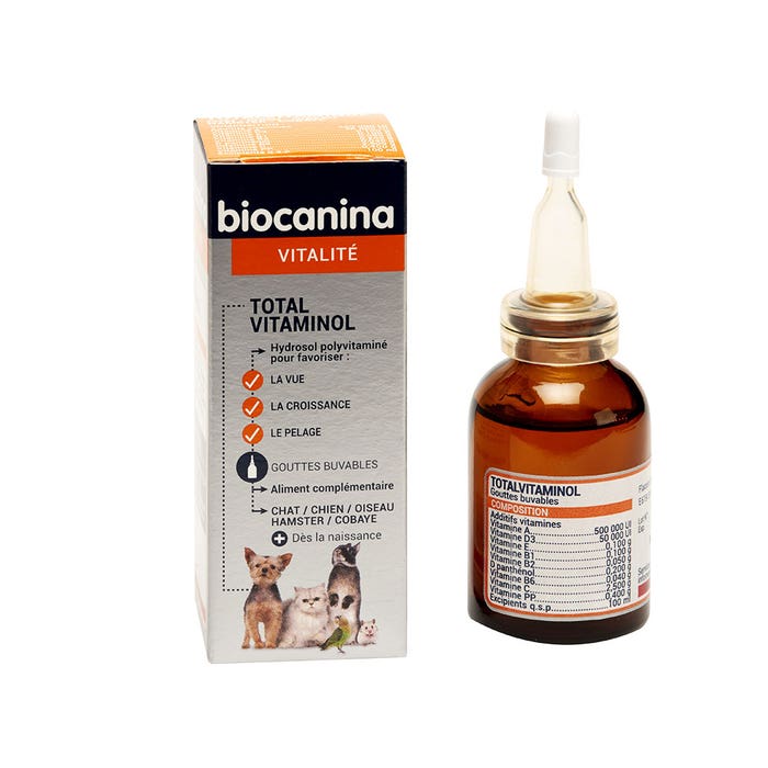 TOTALEVITAMINOLO 30ml Vitamines Biocanina