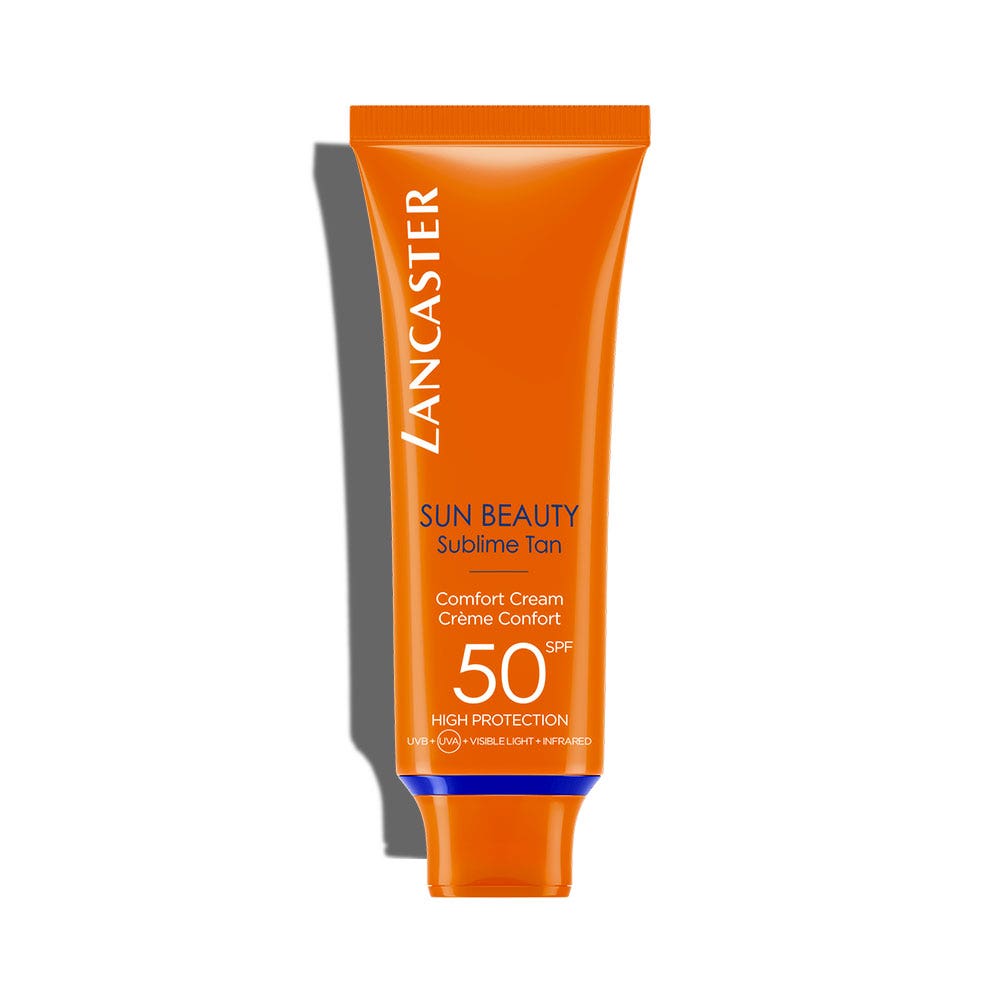 Lancaster Sun Beauty Creme Confort Bronzage Lumineux Spf50 Visage 50ml
