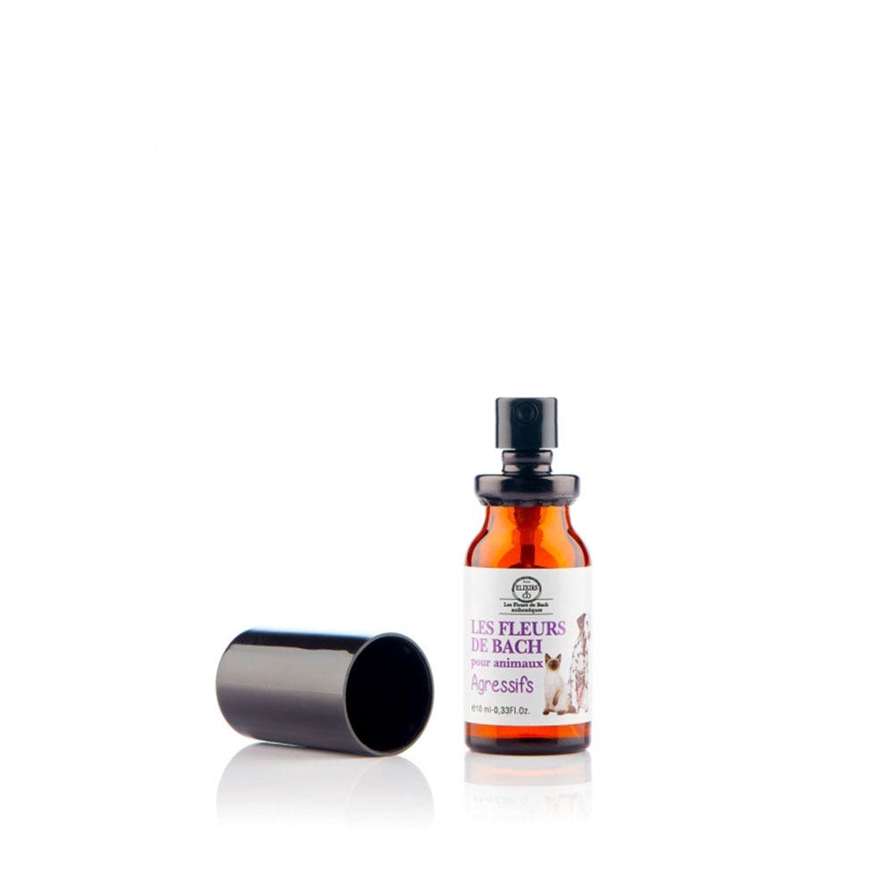 Elixirs & Co Animali aggressivi Spray ai rimedi biologici dei fiori di Bach 10ML
