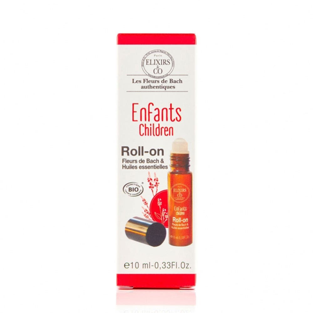 Elixirs & Co ROLL-ON Bambino Rimedi biologici dei fiori di Bach 10ML ...