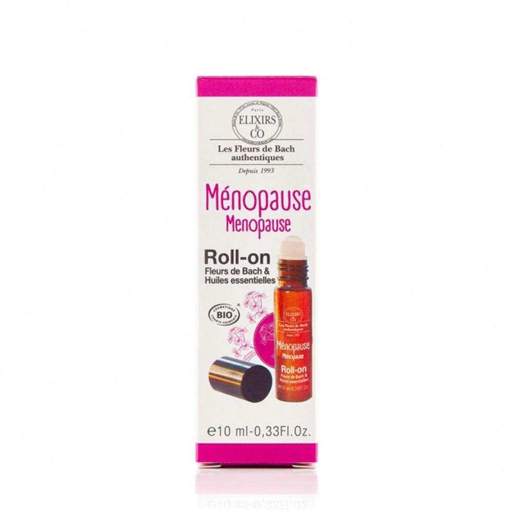 Elixirs & Co ROLL-ON MENOPAUSA Rimedi floreali di Bach biologici 10ML