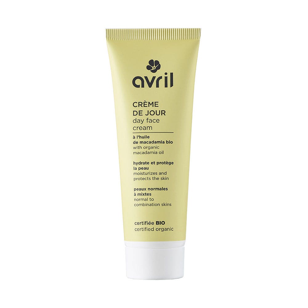 Avril Crema da giorno all'olio di macadamia Bio pelle da normale a mista 50ml