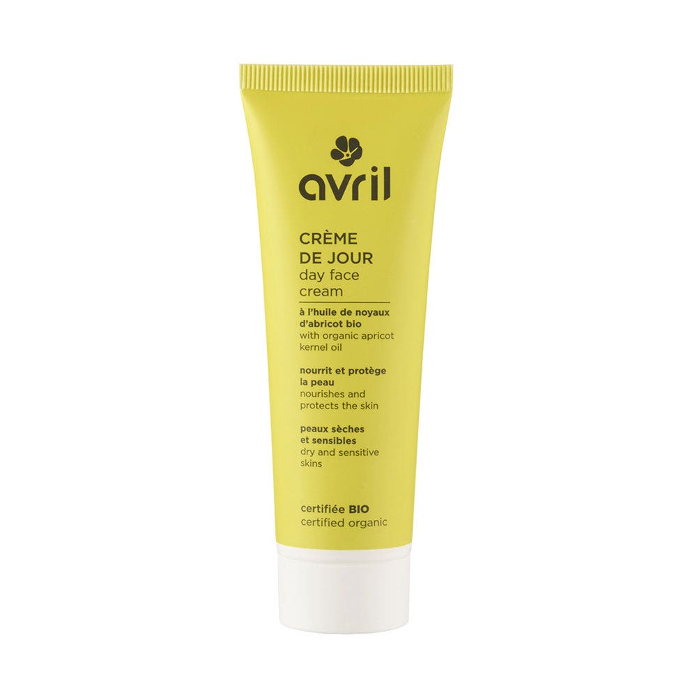 Avril Crema da giorno all'olio di nocciolo di albicocca biologico pelle secca e sensibile 50ml