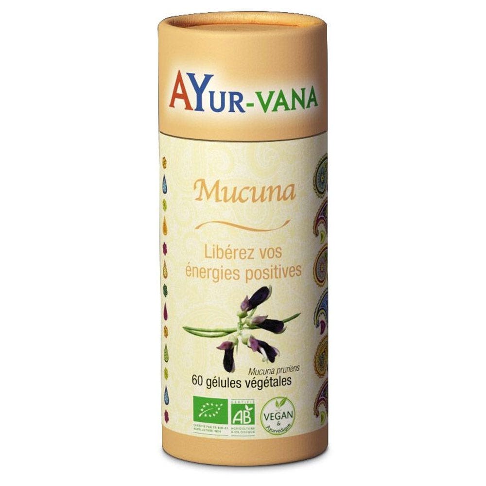 Ayur-Vana Mucuna Energie positive 60 capsule