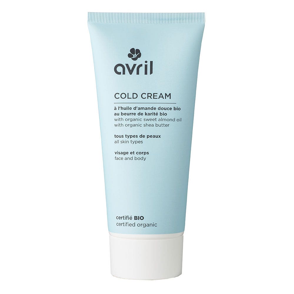 Avril Cold Cream con olio di mandorla dolce e burro di karité biologico viso e corpo 200 ml