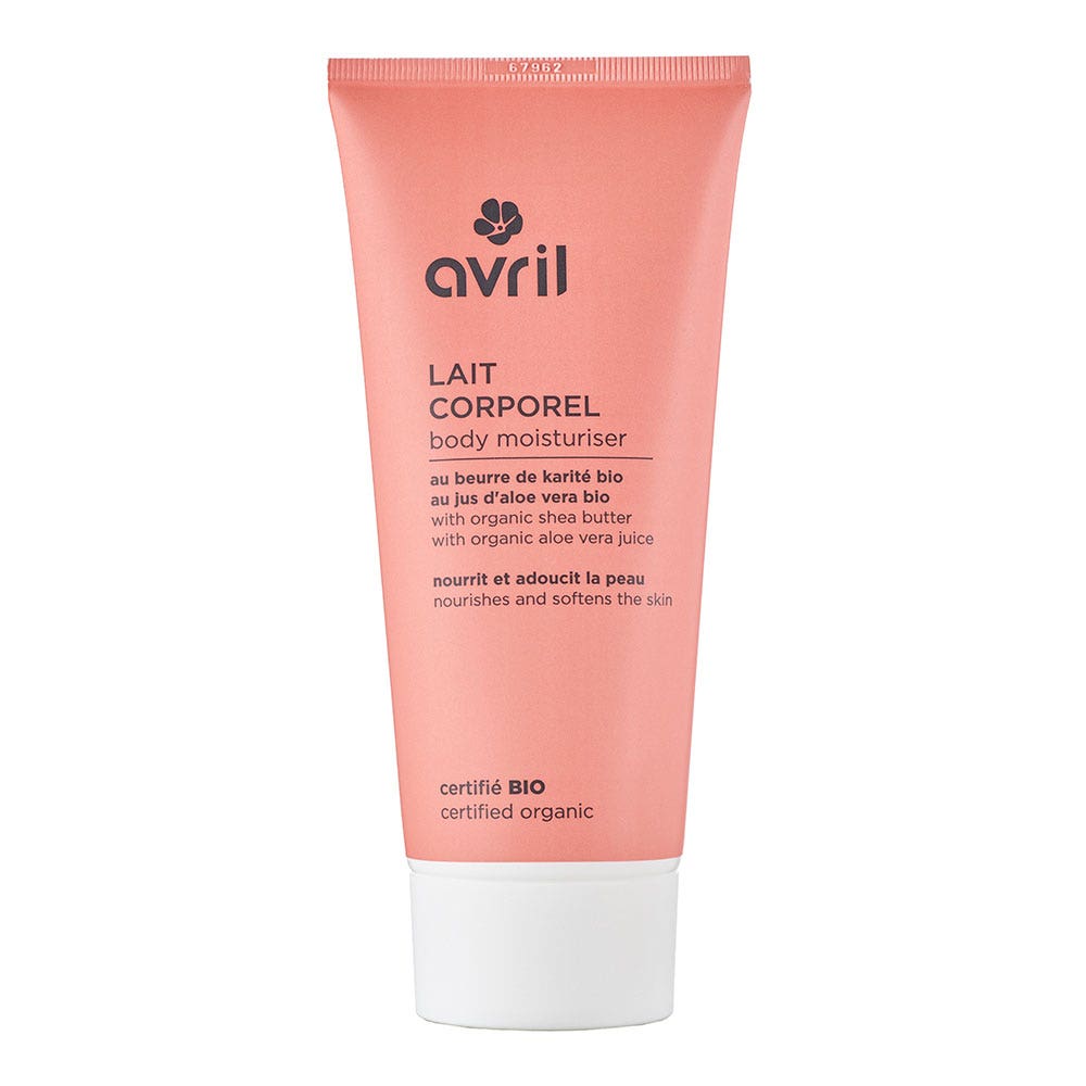 Avril Lozione per il corpo con burro di karité e succo di aloe vera biologico 200 ml