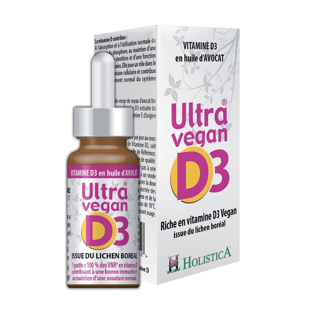 Holistica Ultra Vegan Vitamina D3 8ml