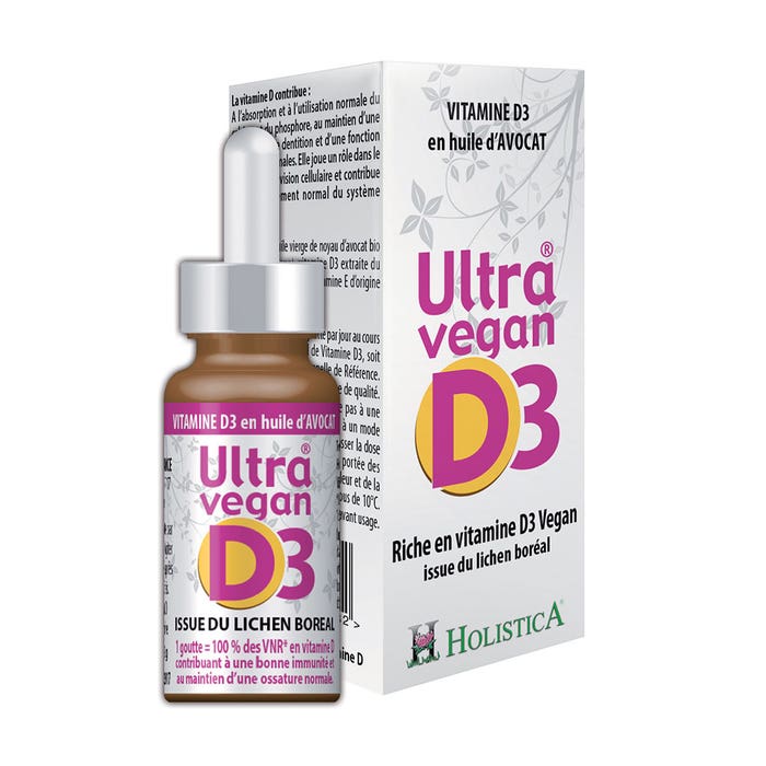 Vitamina D3 Ultra Vegan 8ml Ultra Vegan Holistica