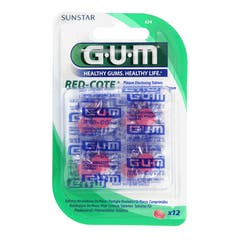 Gum Red Cote Piastra Rivelatrice Compresse X12
