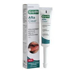 Gum AftaClear Gel Ulcere e piaghe della bocca 10 ml