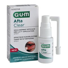 Gum AftaClear Spray Ulcere della bocca e lesioni orali 15ml