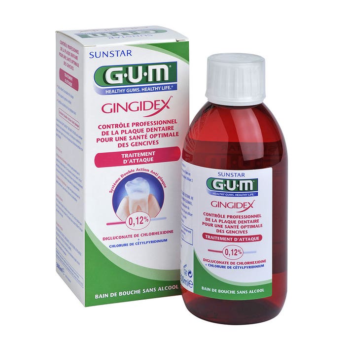 0,12% Bagno senza alcool 300 ml Gingidex Gum