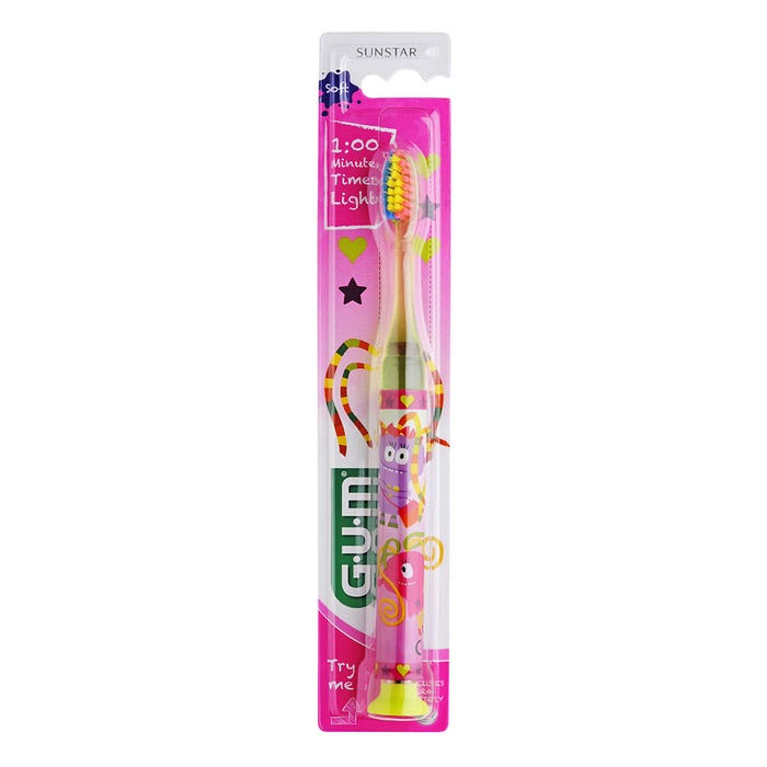 Timer per spazzolino per bambini Light 7 anni Plus Gum