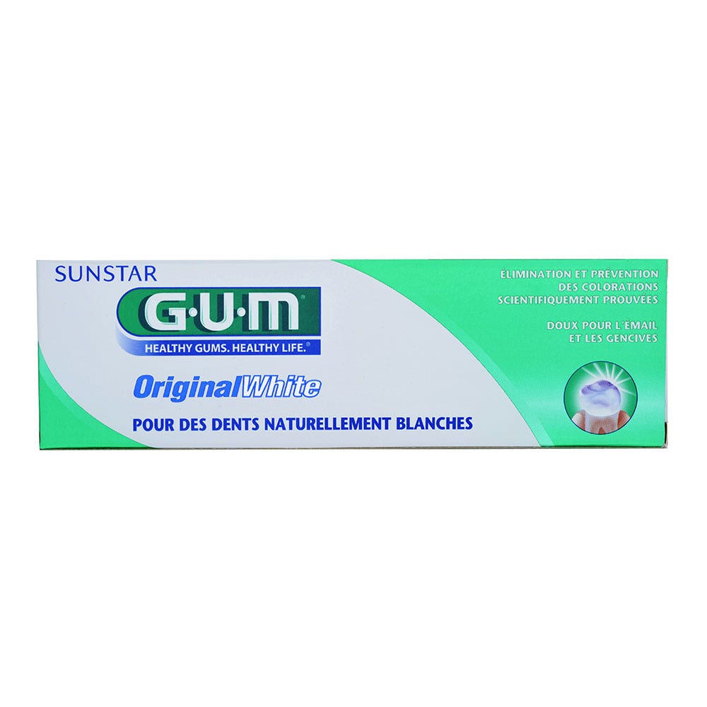 Gum Original White Dentifricio sbiancante 75ml