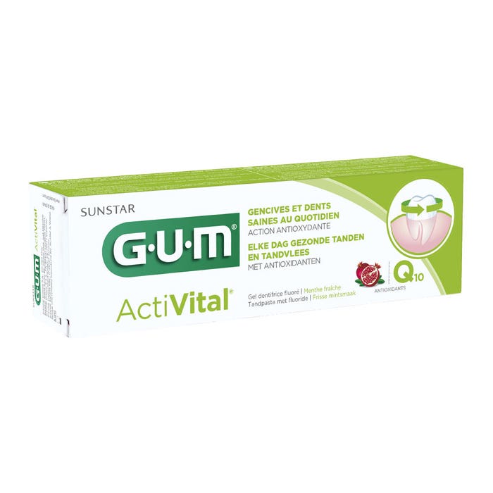 Dentifricio ActiVital Gengive e Denti Sani Q10 75 ml ActiVital Gum
