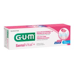 Gum SensiVital+ Dentifricio per denti sensibili 75ml