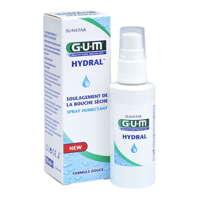 Spray umettante per la bocca secca 50 ml Hydral Gum