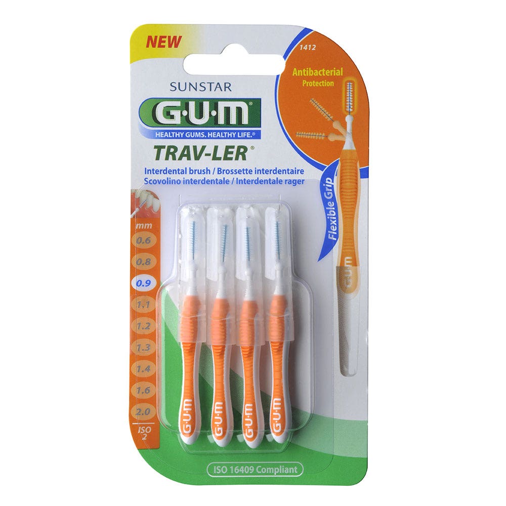 Gum Scovolini interdentali 0,9 mm X4 Trav-ler
