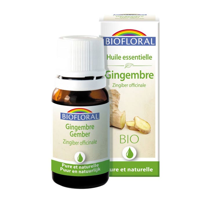 Zenzero zingiber olio essenziale Bio 5ml Biofloral