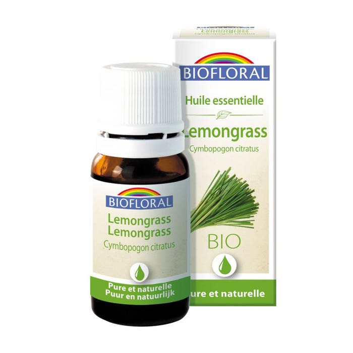 Olio essenziale di citronella Cymbopogon Bio 10ml Biofloral