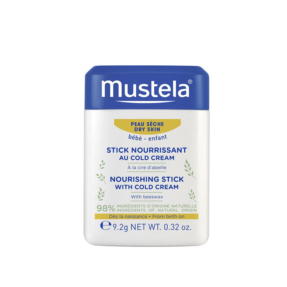 Mustela Stick nutriente Cold Cream labbra e guance per pelli secche 9,2 g