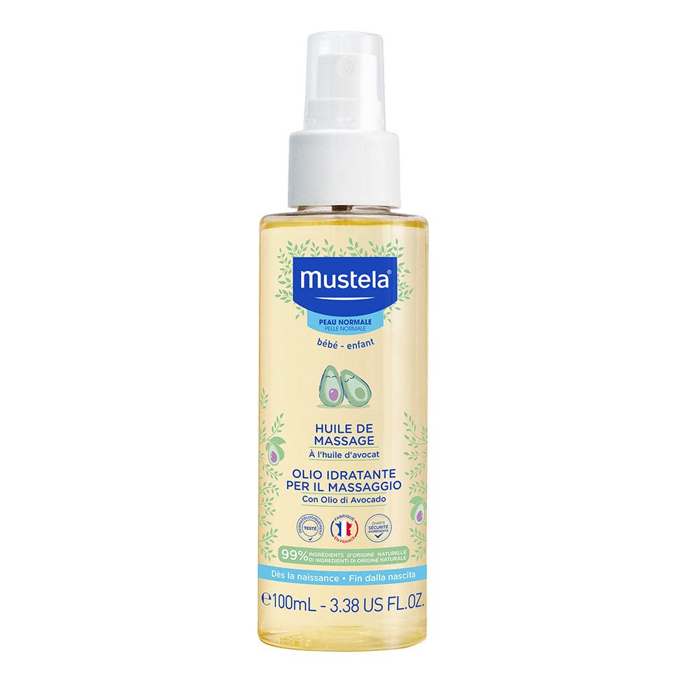 Mustela Olio da massaggio Pelle normale 100ml