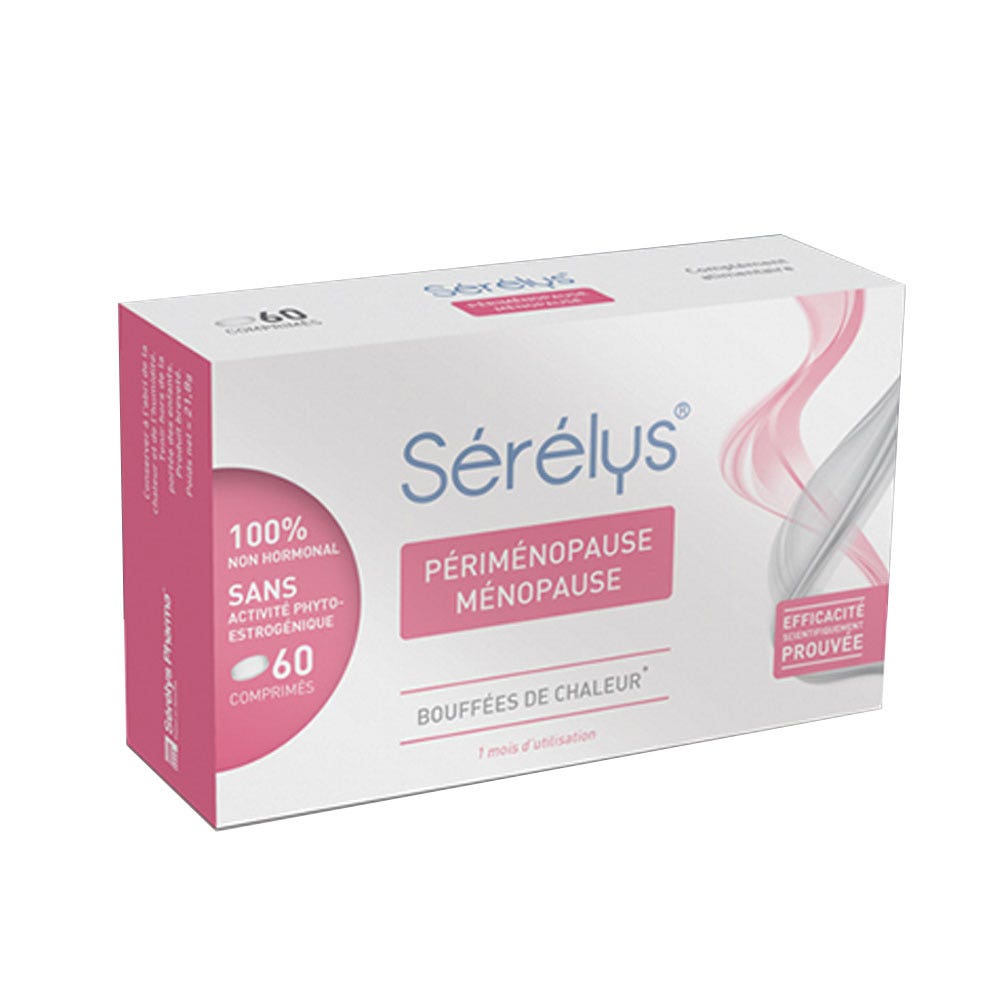 Serelys Pharma Perimenopausa e Menopausa 60 Compresse Perimenopause et ménopause 60 comprimés