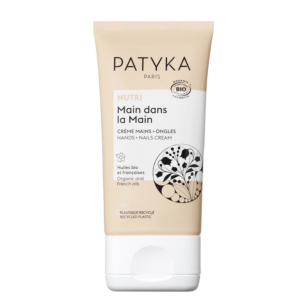 Patyka Crema mani Main dans la Main bio nutriente per pelli secche 40 ml