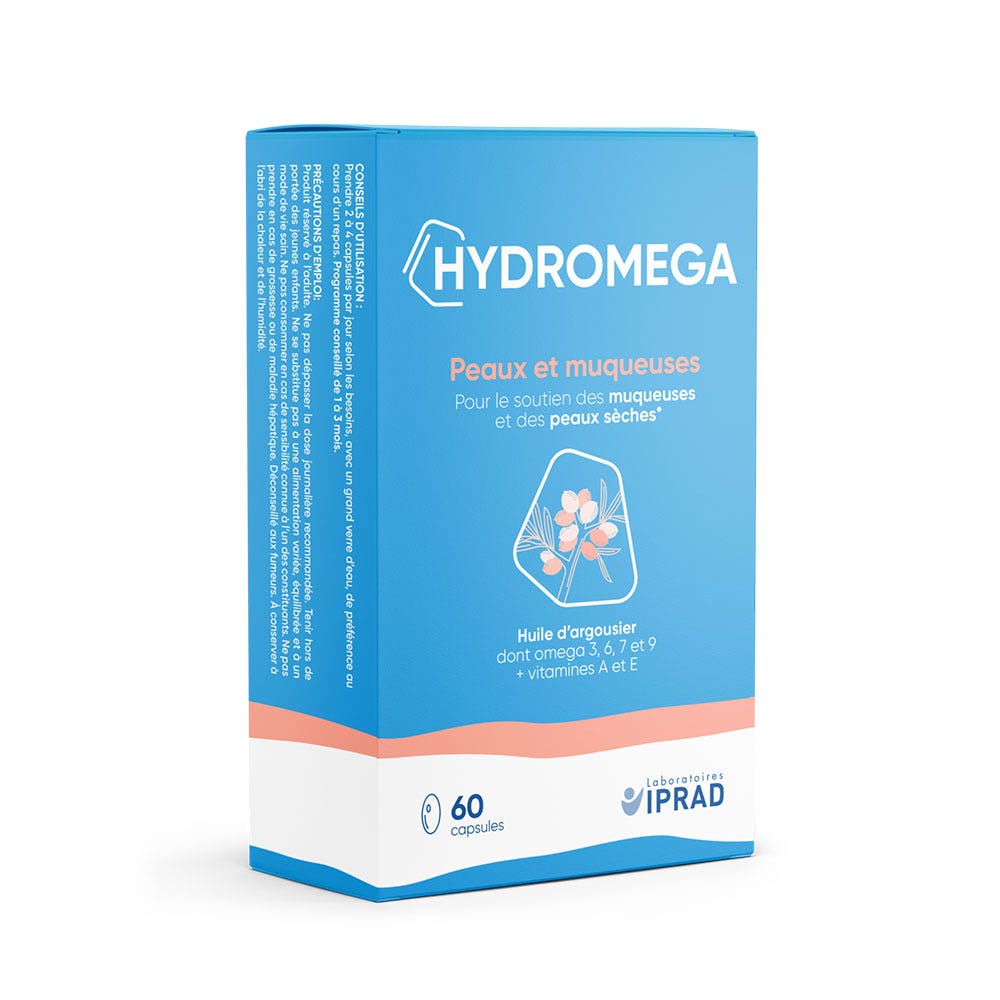Iprad Hydromega Pelle e mucose 60 Capsule