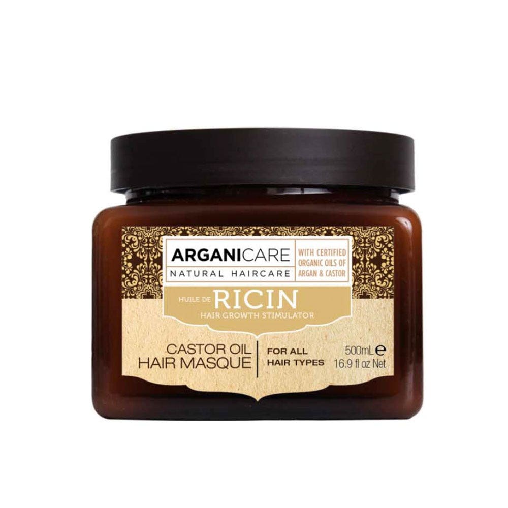 Arganicare Ricino Maschera Rinforzante per Capelli 500ml