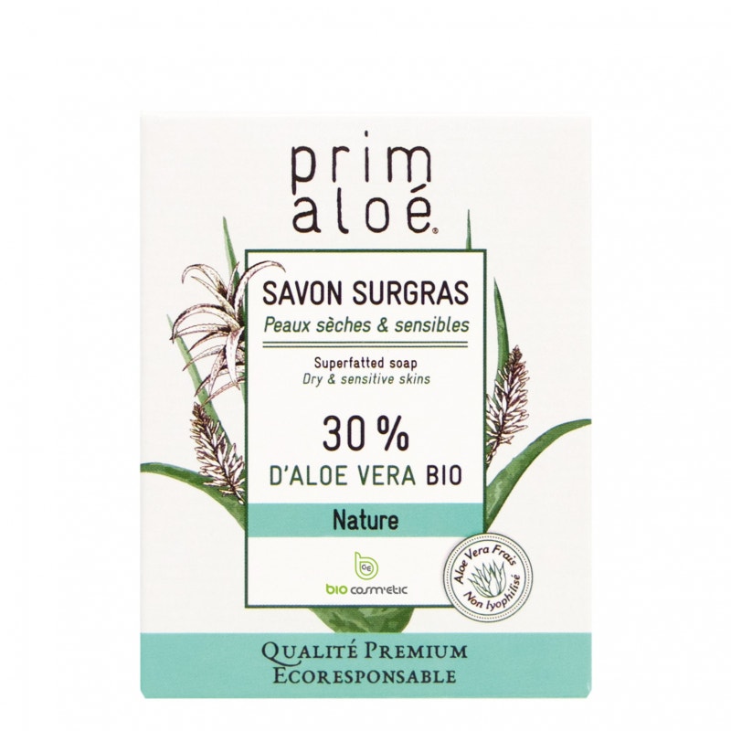 Prim Aloe Sapone surgras 30% aloe vera fresco e bio 100g