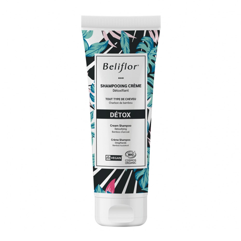 Beliflor Detox Shampoo Cosmos al Bambù e Carbone 200 ml