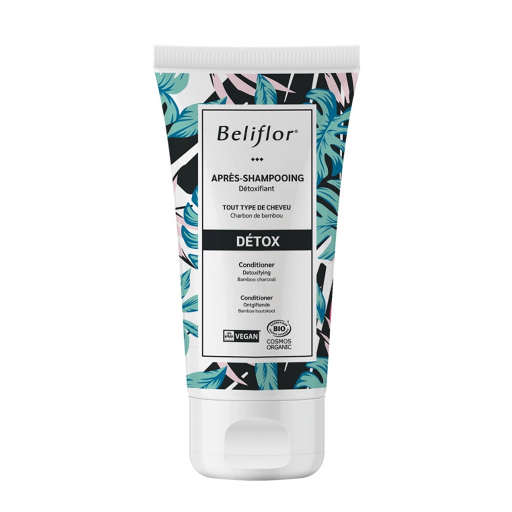 Beliflor Detox Apres Shampoing Au Bambou & Charbon Cosmos 150ml