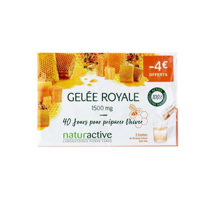 Gelee Royale 2x20 Bastoni Gamma dei fluidi Naturactive