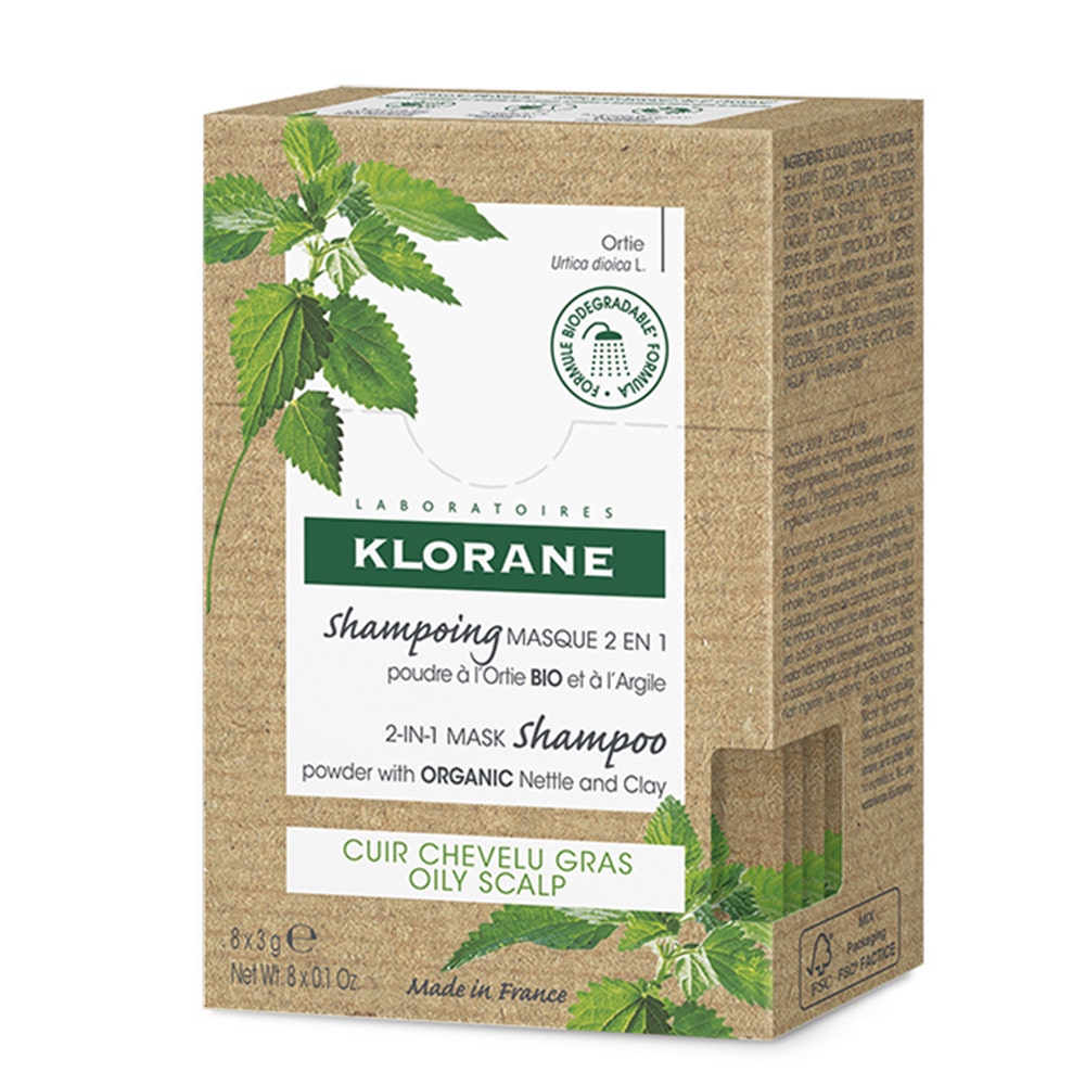 Klorane Ortica Shampoo maschera 2in1 8x3gr