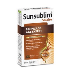 Nutreov Sunsublim Abbronzatura Expert Preparatore di pelle matura 28 Capsule
