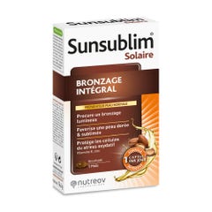 Nutreov Sunsublim Abbronzatura integrale Balsamo per pelli normali 30 capsule