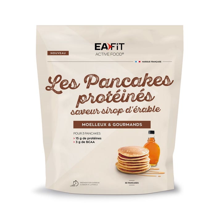 I Gourmands e umidi pancakes proteici 400g Morbido e delizioso Eafit