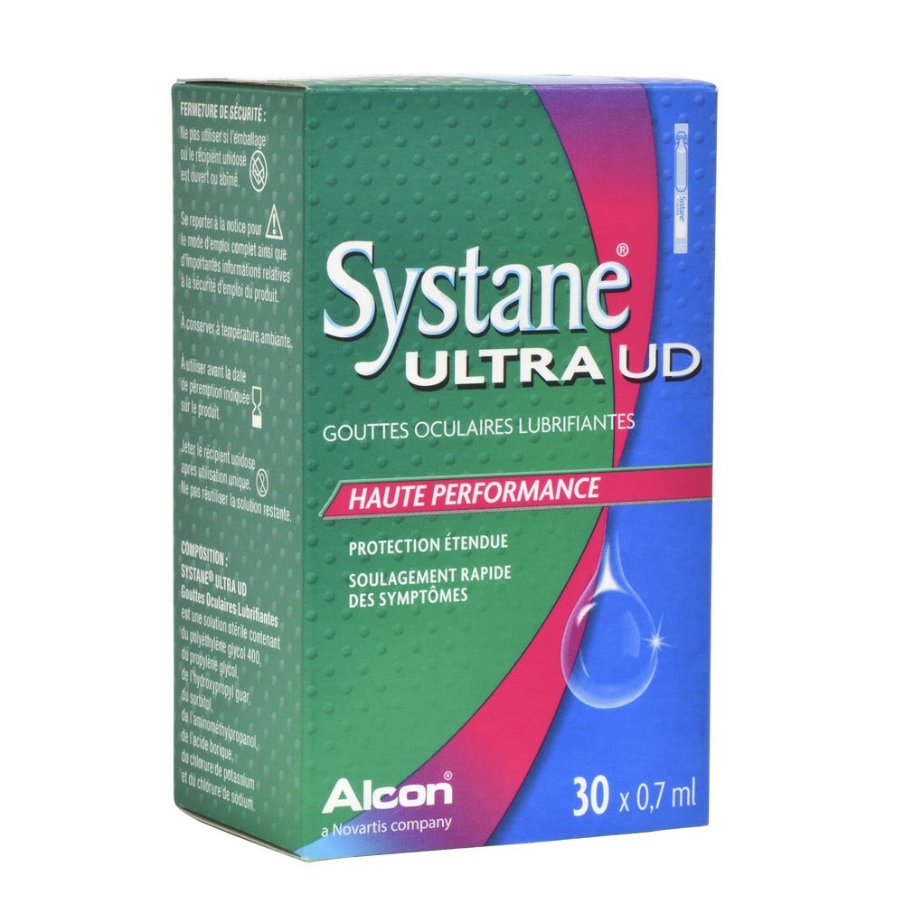 Alcon Systane Gocce oculari lubrificanti 30x0, Ultra Ud Ultra UD 7ml